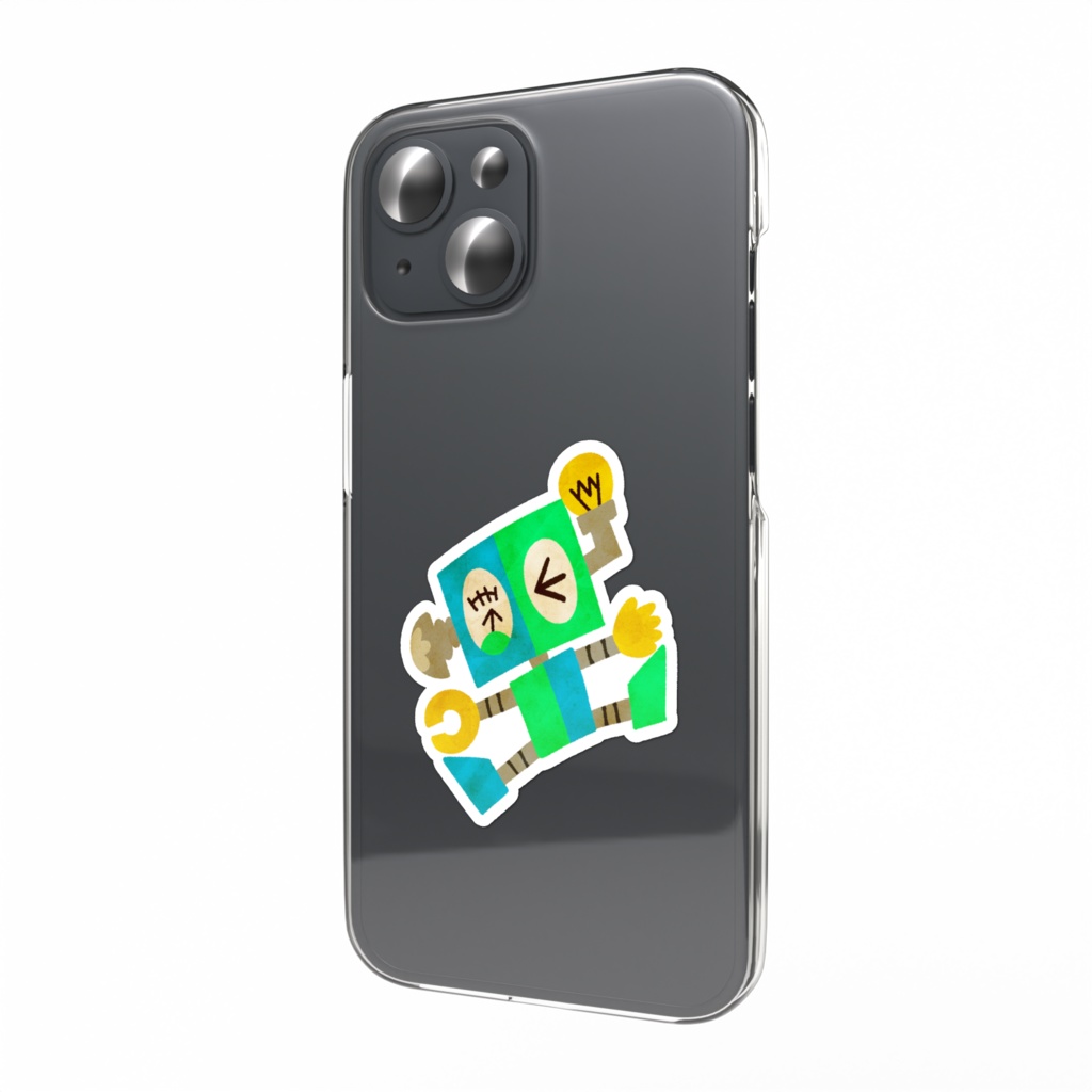 ロボット達のスマホステッカー