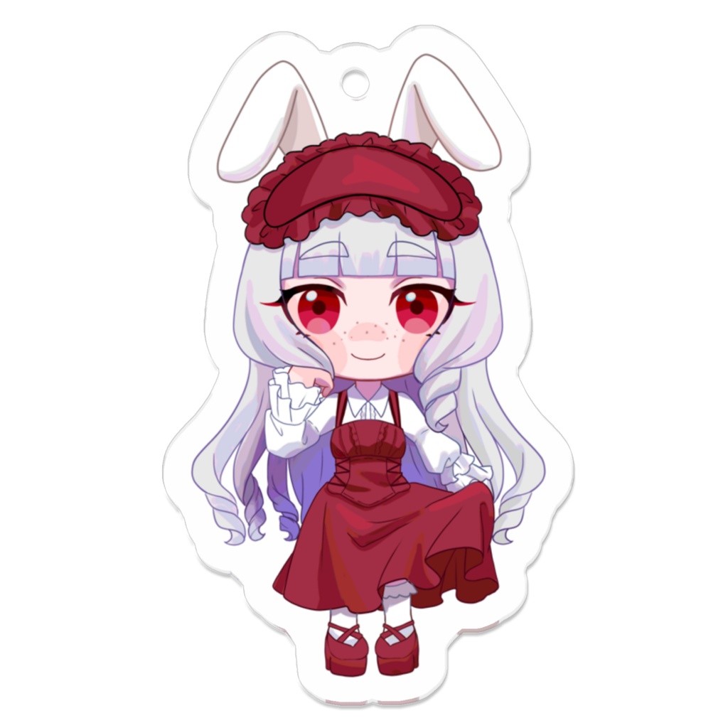 刺繍家　ミニキャラアクキー