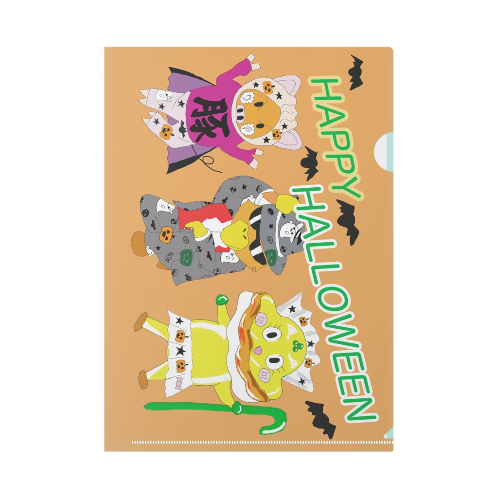 DAC団のクリアファイル