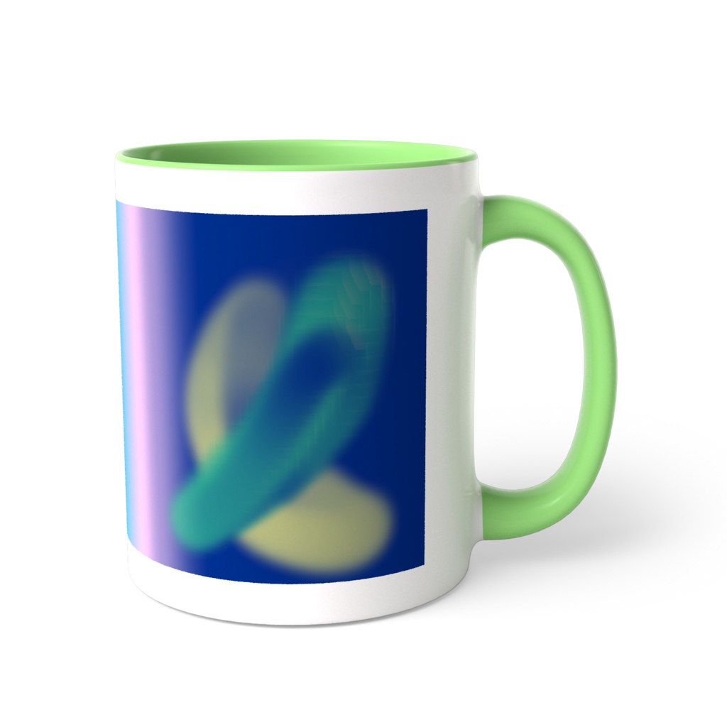 ツートンカラーマグカップ、戦士