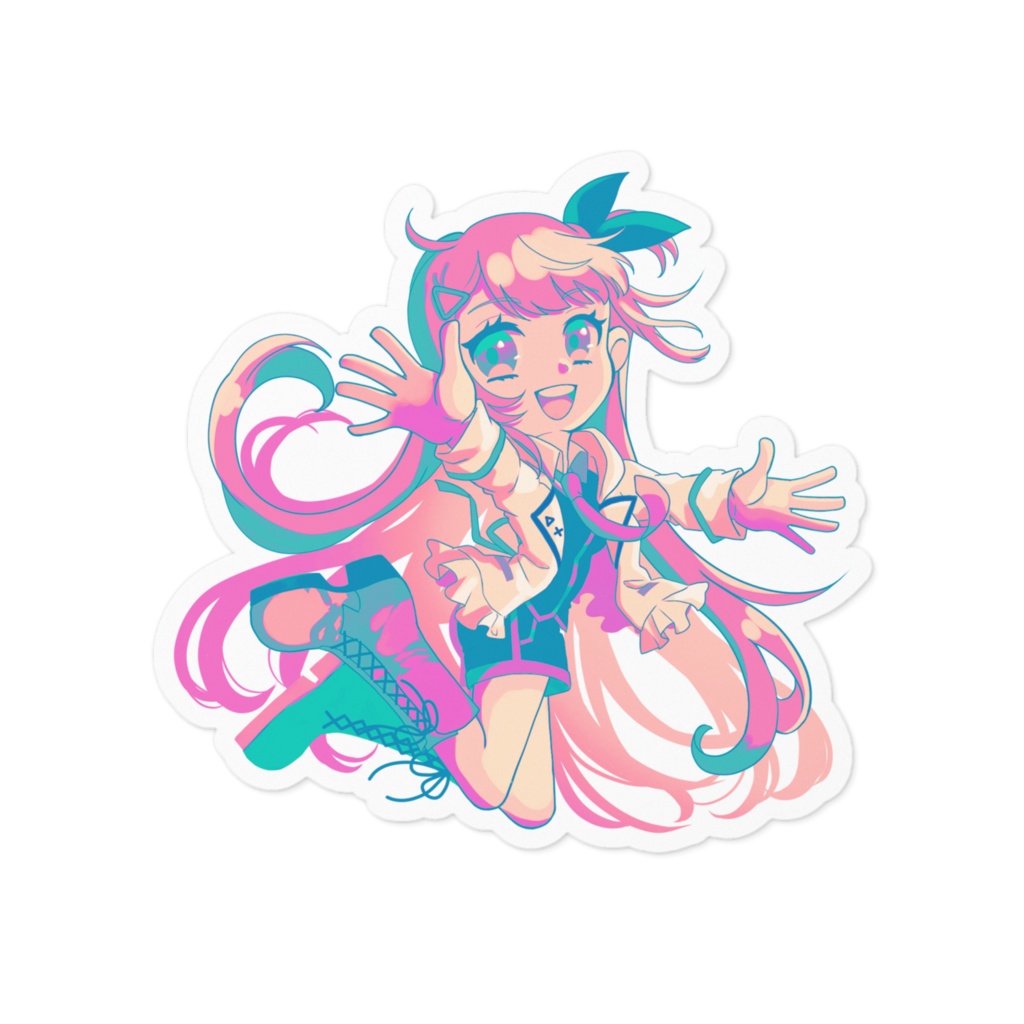 エトウ・ハルカちゃんステッカー