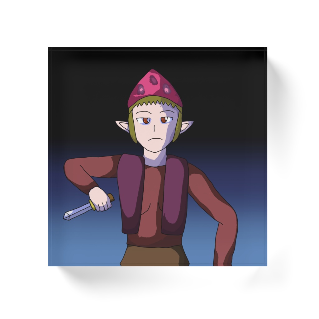 アクリルブロック、ノームの冒険者