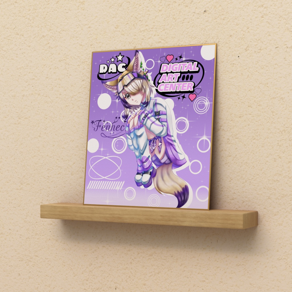 フェネックY2K風色紙