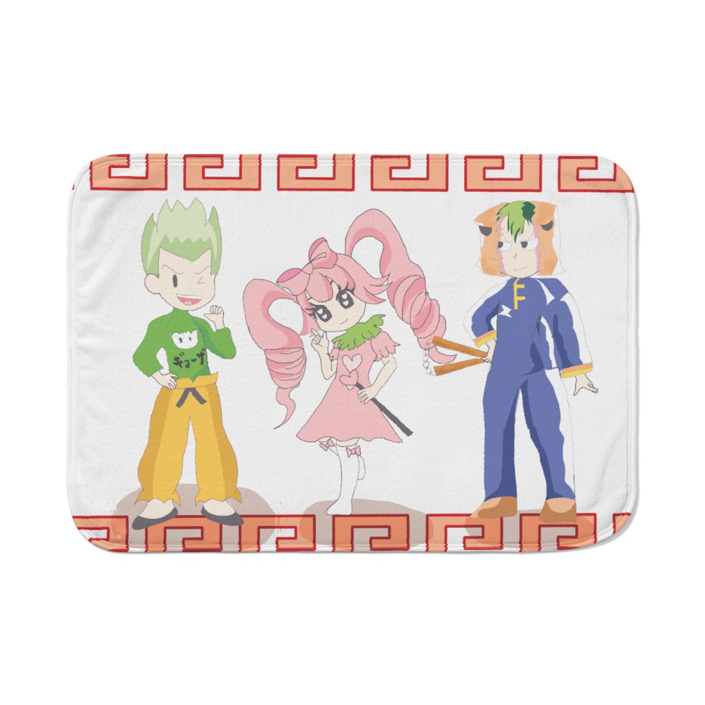 DACキャラクターイラストブランケット