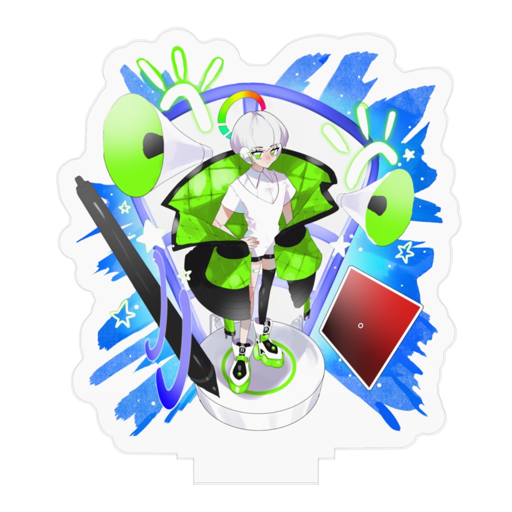 ミライ ヴィネット風アクリルスタンド