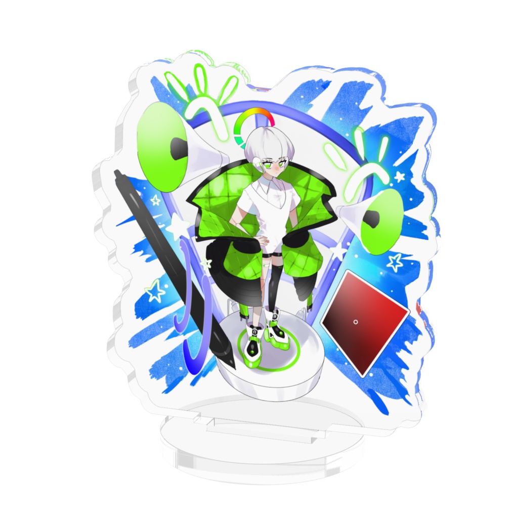 ミライ　ヴィネット風アクリルスタンド