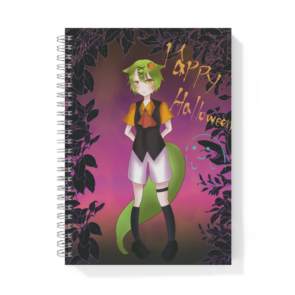 ハロウィンリングノート