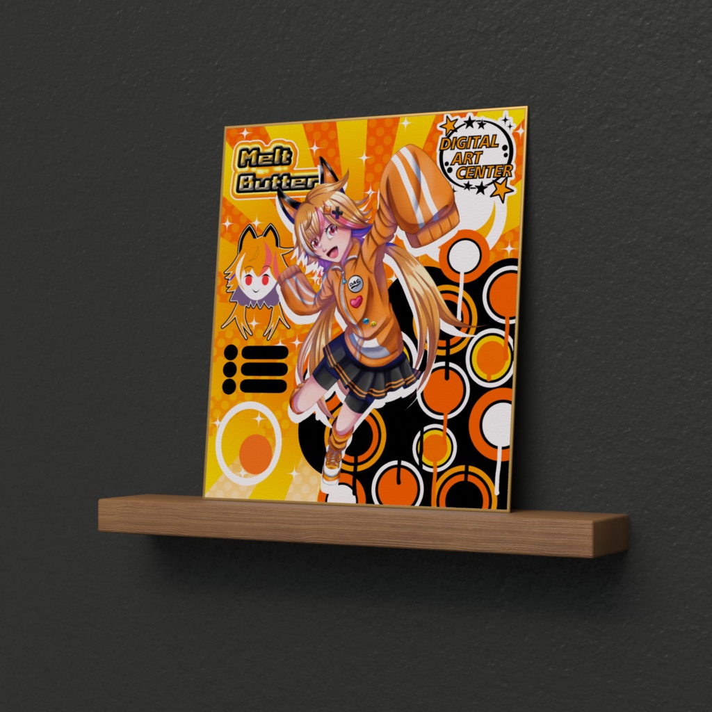 メルトバターY2K風色紙