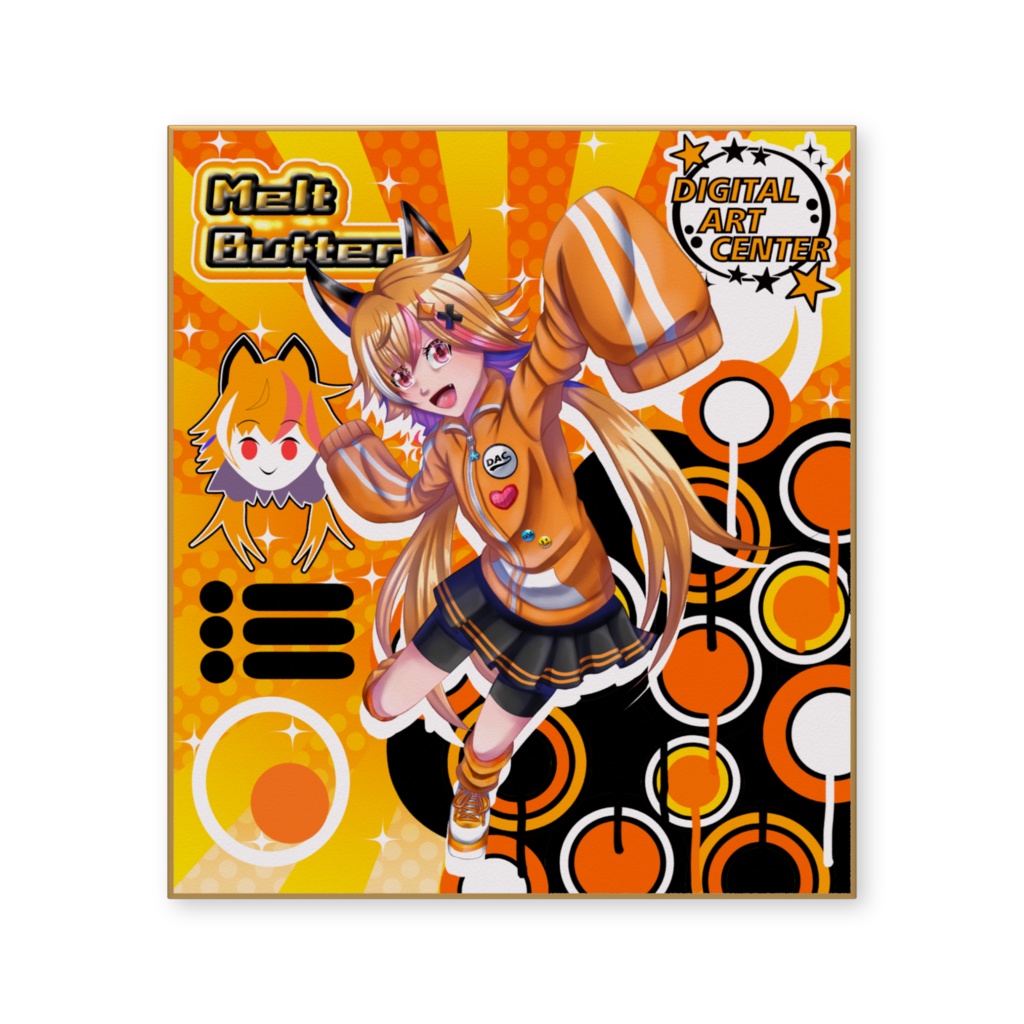 メルトバターY2K風色紙