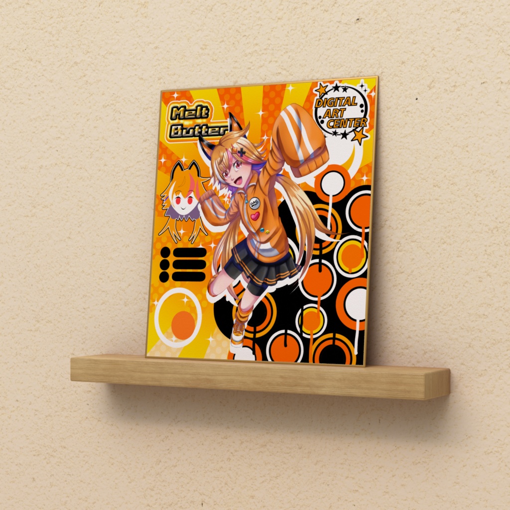 メルトバターY2K風色紙