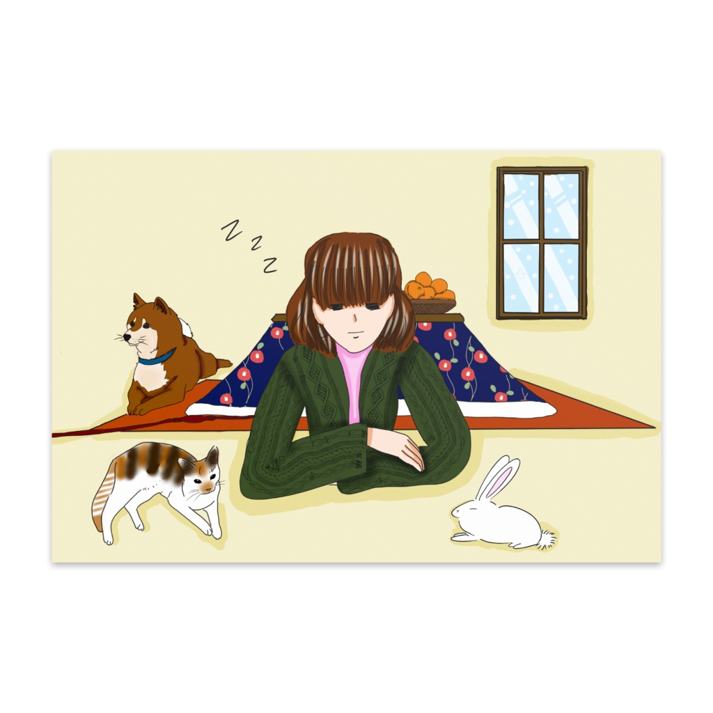 こたつでまったりのんびり…