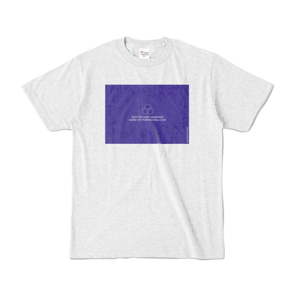 60秒ドローイングTシャツ86