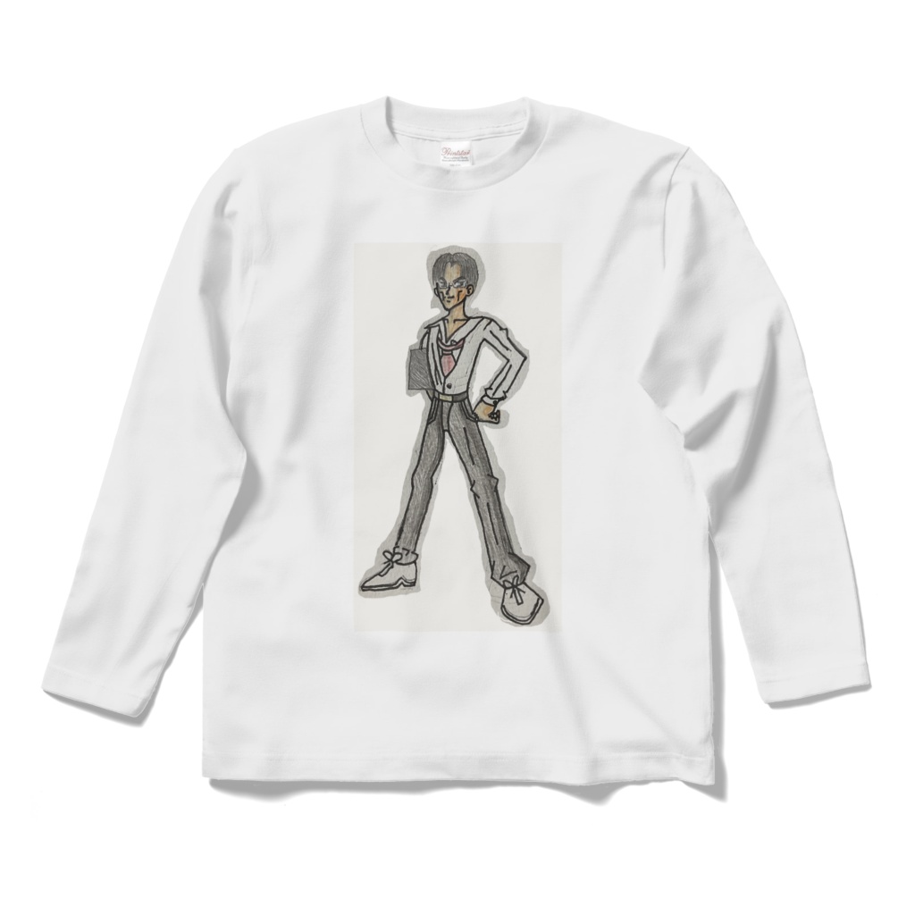 キウイのロングスリーブTシャツ