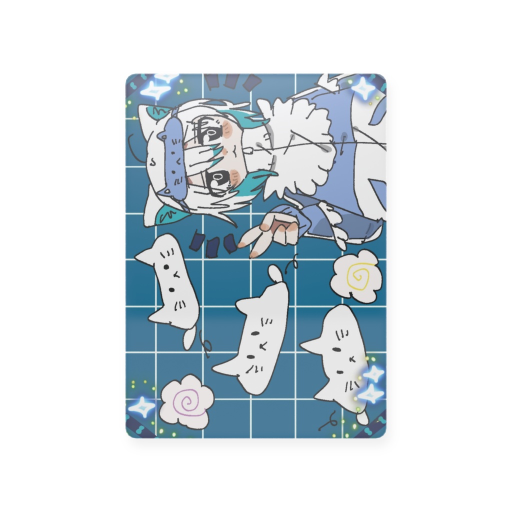 ケモ耳キャラなプラスチックカード