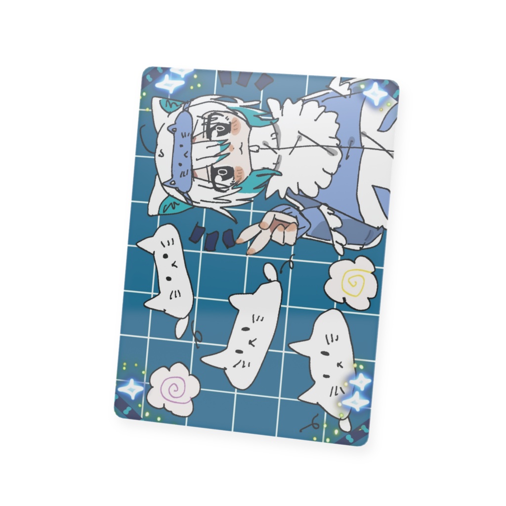 ケモ耳キャラなプラスチックカード