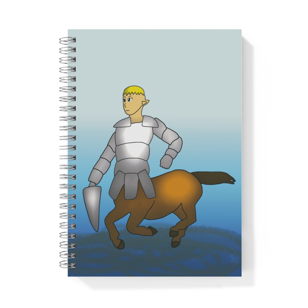 A5リングノート、ケンタウロスの騎士