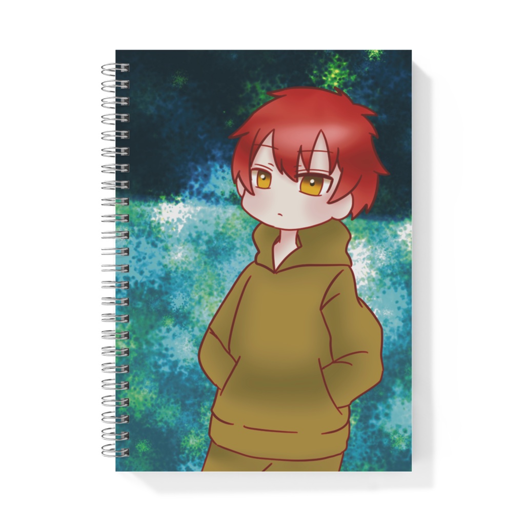 ポケットに手(リングノート)