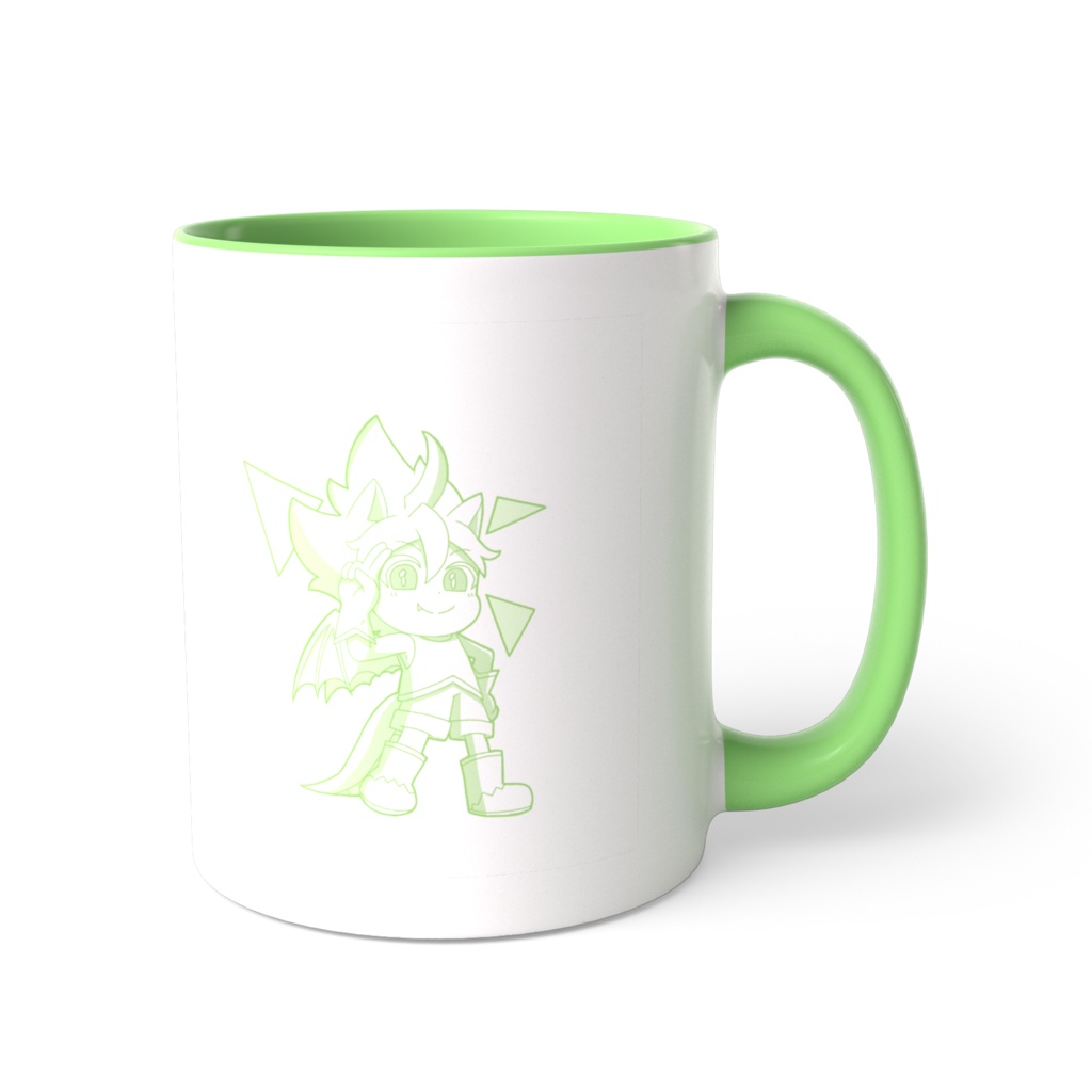   スカイのツートンカラーマグカップ