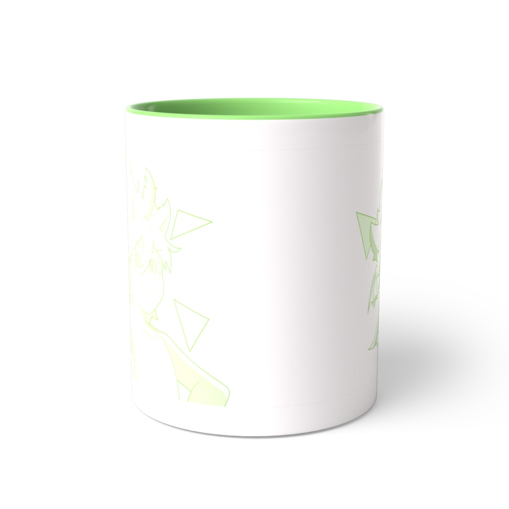 スカイのツートンカラーマグカップ