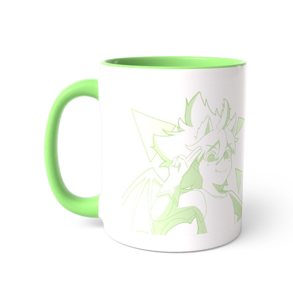 スカイのツートンカラーマグカップ