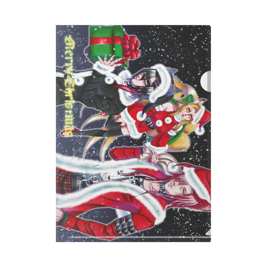 クリスマス2025クリアファイル