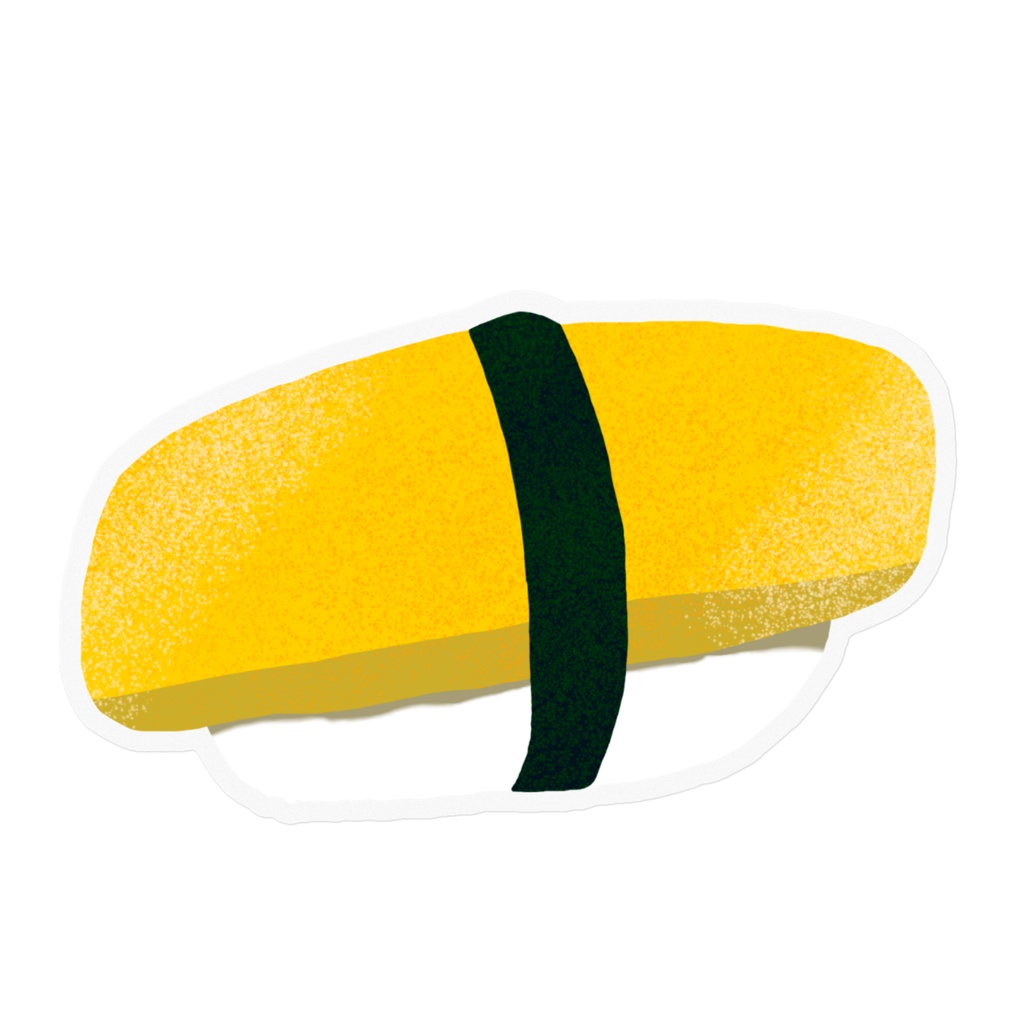 玉子寿司ステッカー