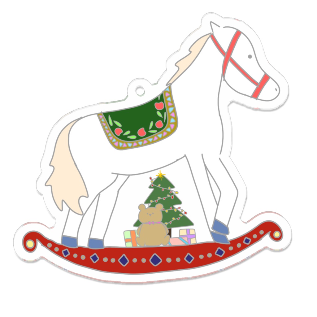 クリスマスと馬