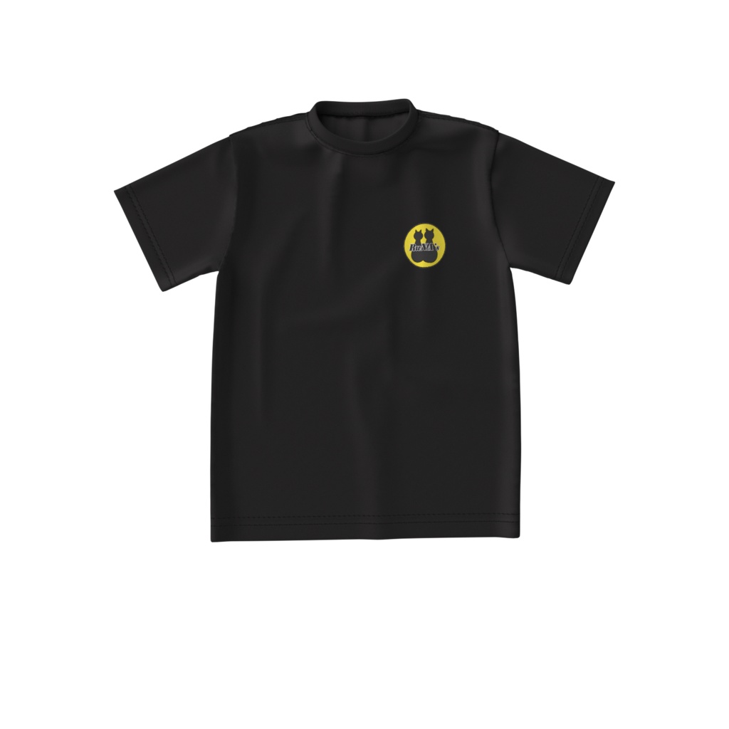 RuNA‘s満月猫ビッグシルエットオリジナルTシャツ