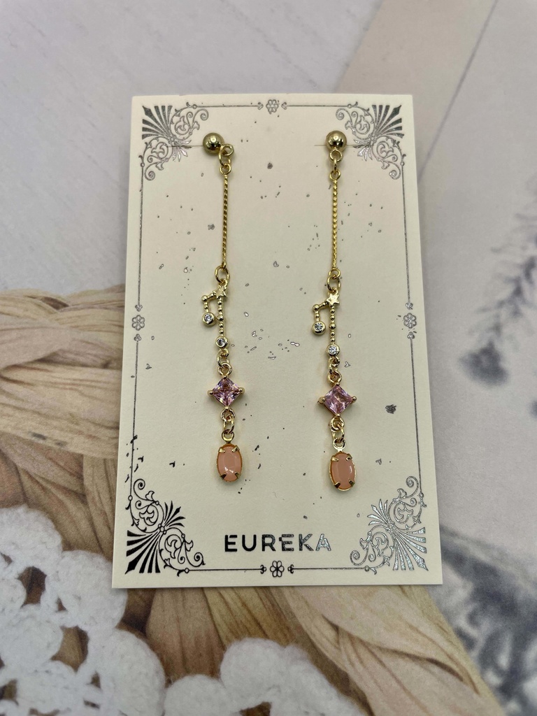 桃色の星/ピアス