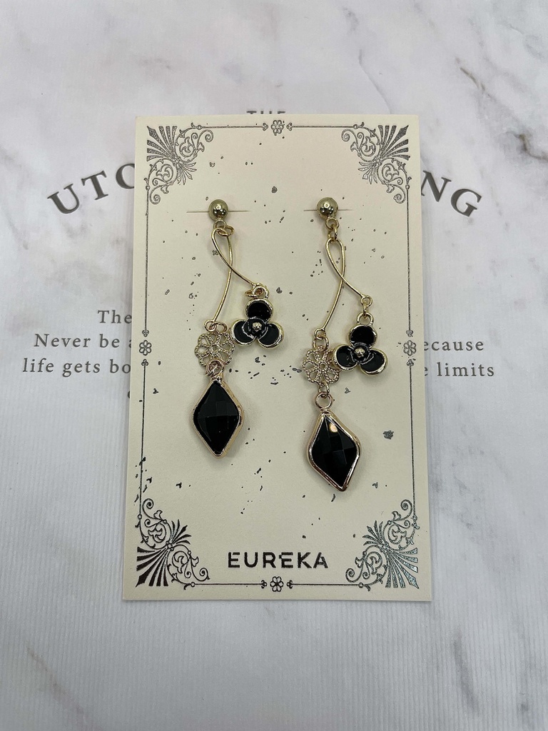 黒アゲハ/ピアス