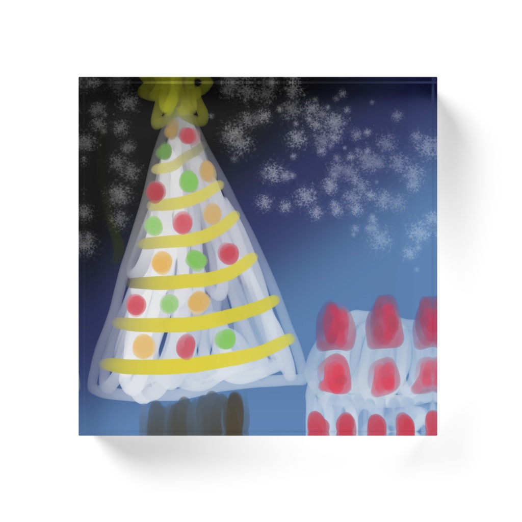 アクリルブロック、クリスマス