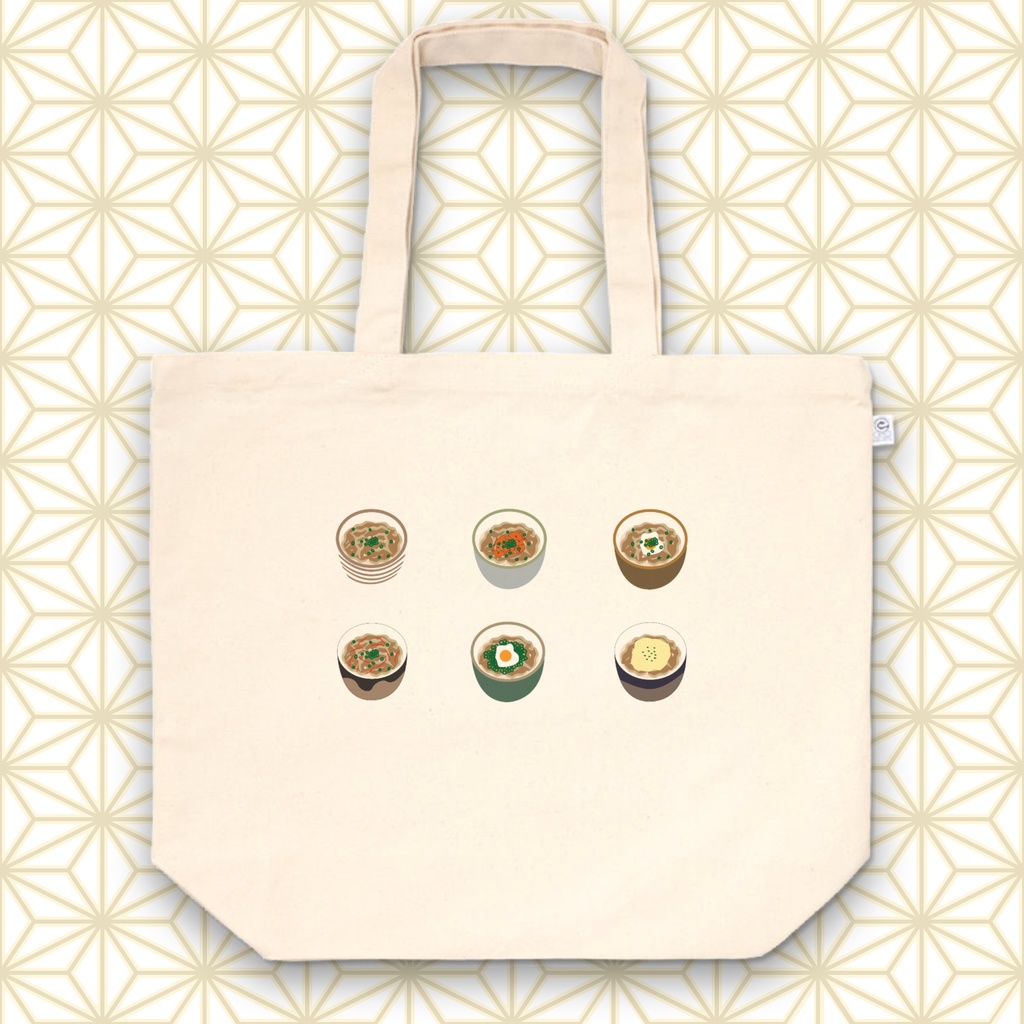 牛丼トートバッグ