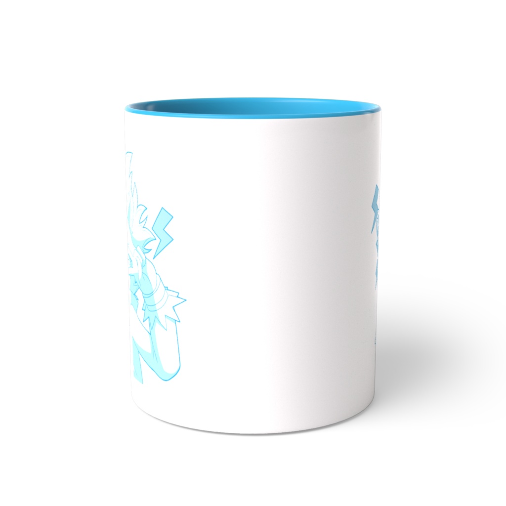 スパークのツートンカラーマグカップ