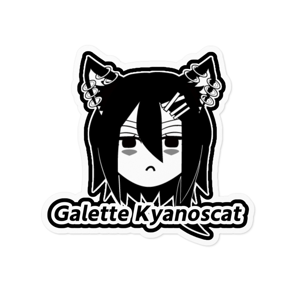 DAC神奈川キャラクターズY2K風ステッカー(ガレット)