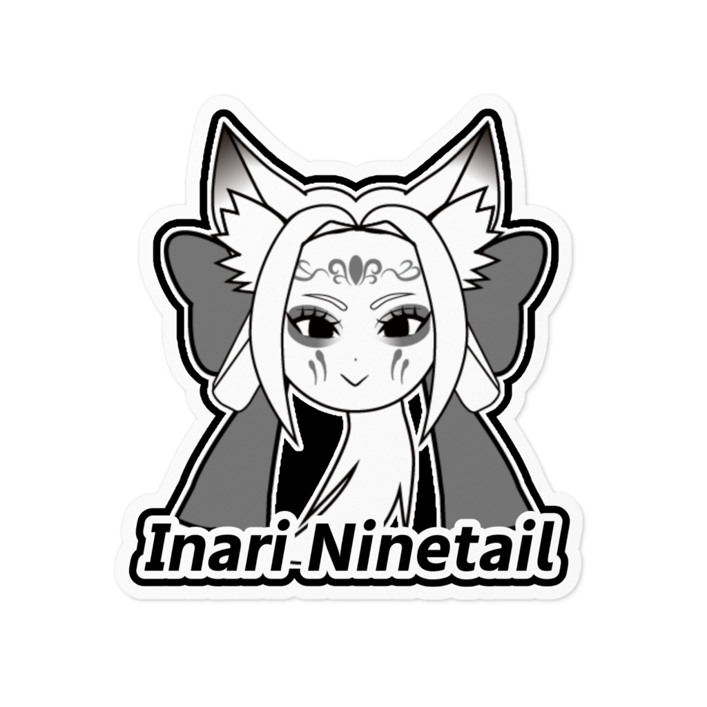 DAC神奈川キャラクターズY2K風ステッカー(イナリ)