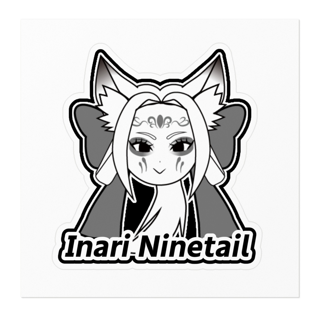 DAC神奈川キャラクターズY2K風ステッカー(イナリ)