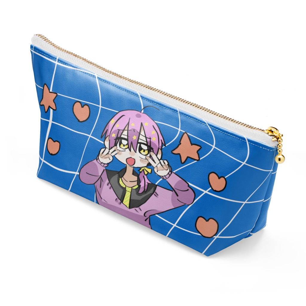 ダブルピースちゃん(ポーチ)