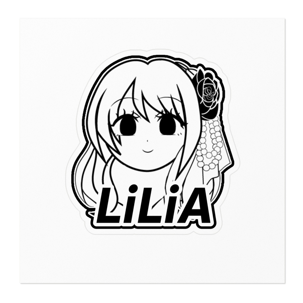 DAC神奈川キャラクターズY2K風ステッカー(LiLiA)