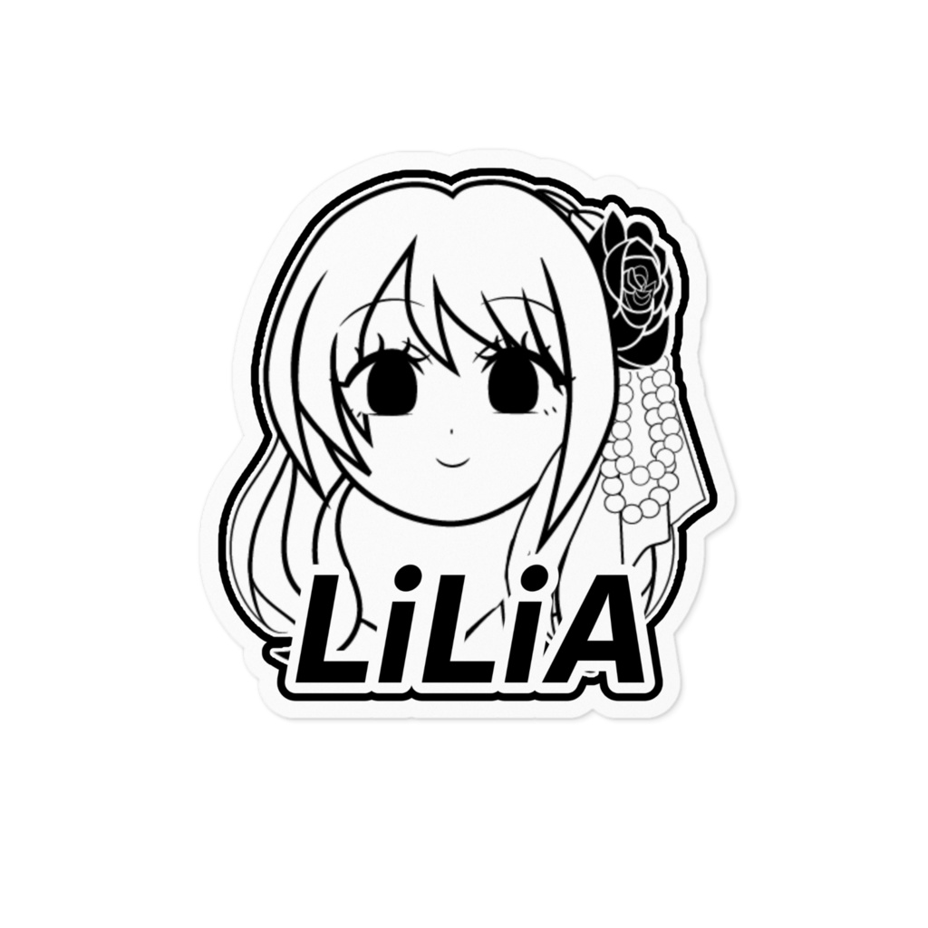DAC神奈川キャラクターズY2K風ステッカー(LiLiA)