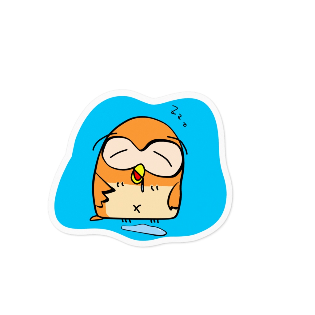 いねむりステッカー