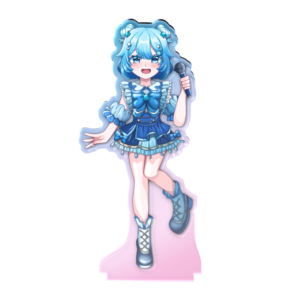 めんだこ擬人化(オーロラアクスタ)