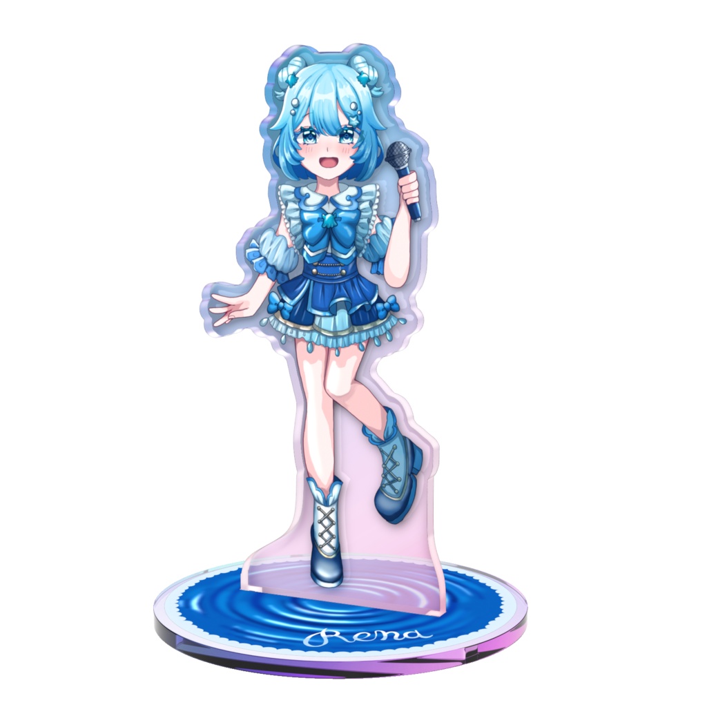 めんだこ擬人化(オーロラアクスタ)