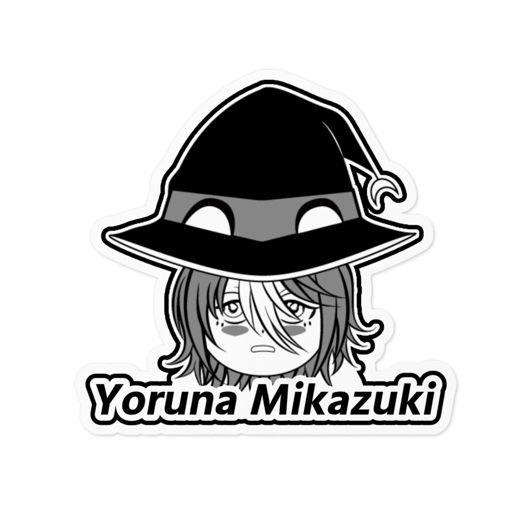 DAC神奈川キャラクターズY2K風ステッカー(ヨルナ)