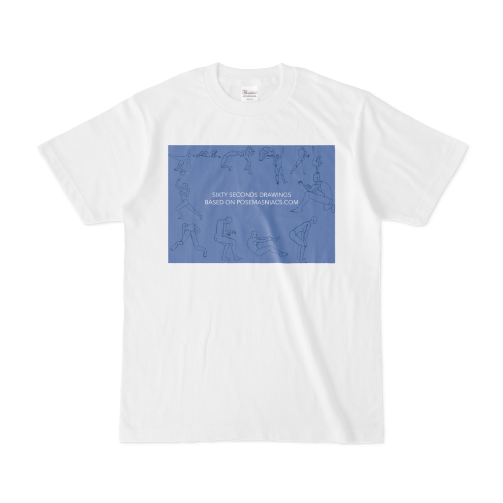 60秒ドローイングTシャツ90