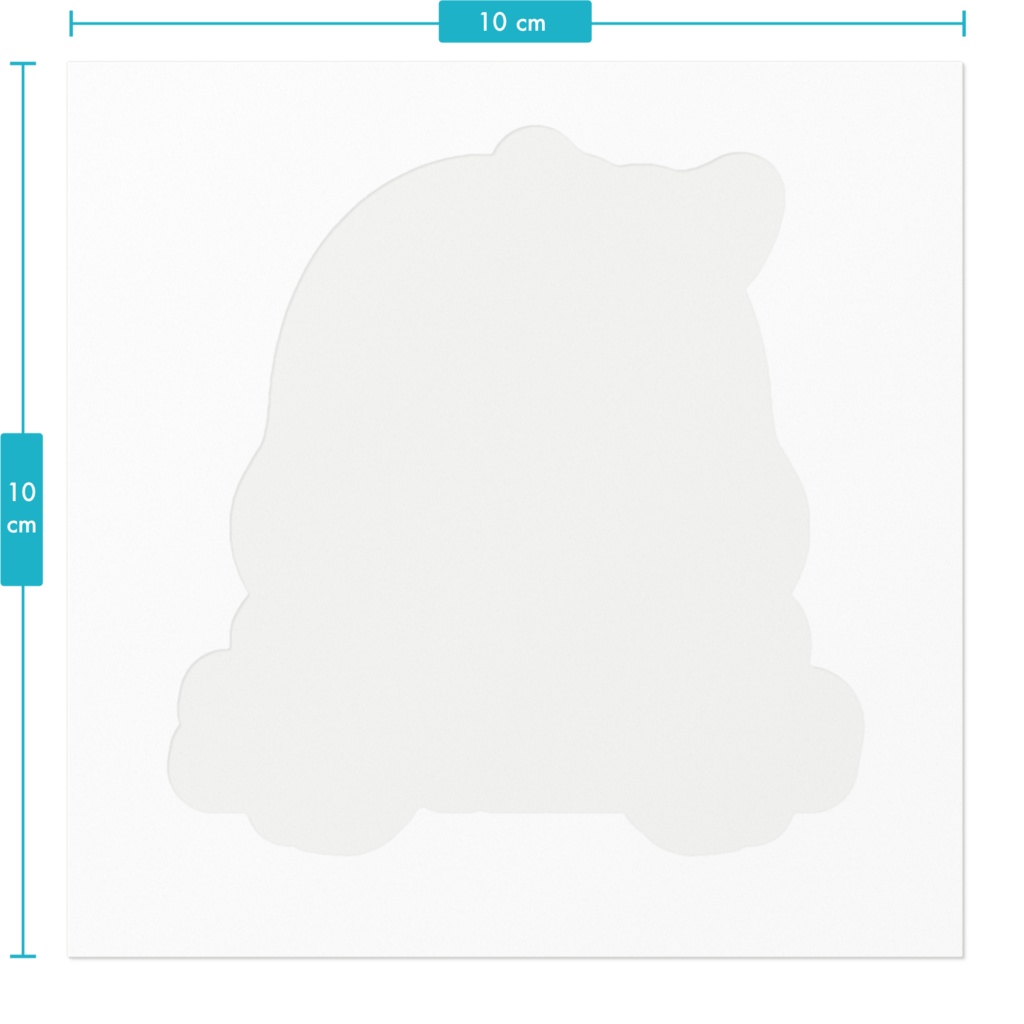 DAC神奈川キャラクターズY2K風ステッカー(インコ)