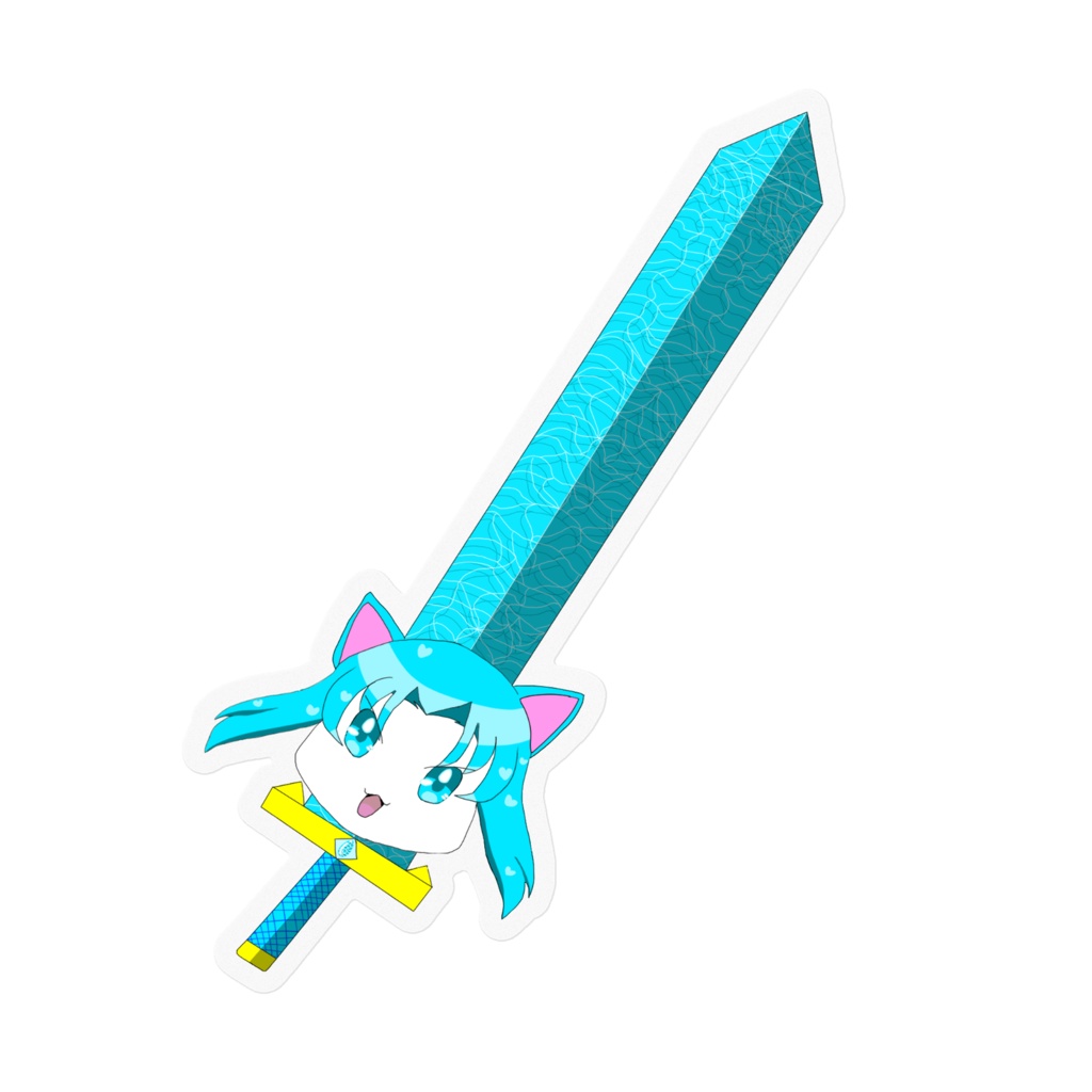 怪盗ブルーソードステッカー