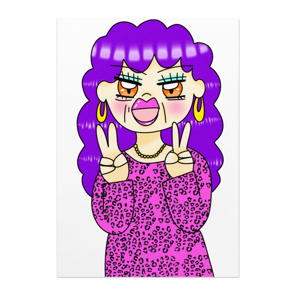 大阪のおばちゃんのポスター