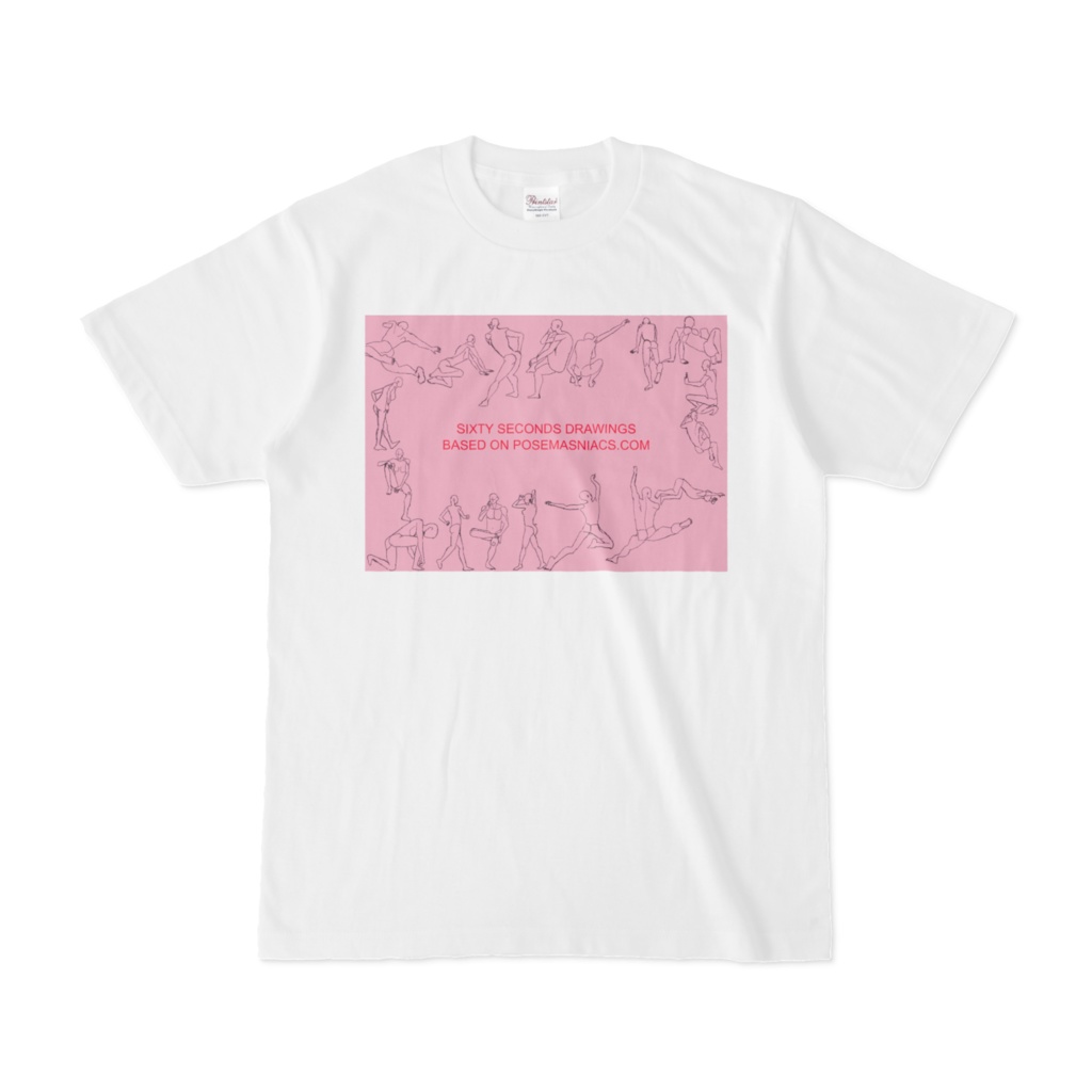 60秒ドローイングTシャツ91
