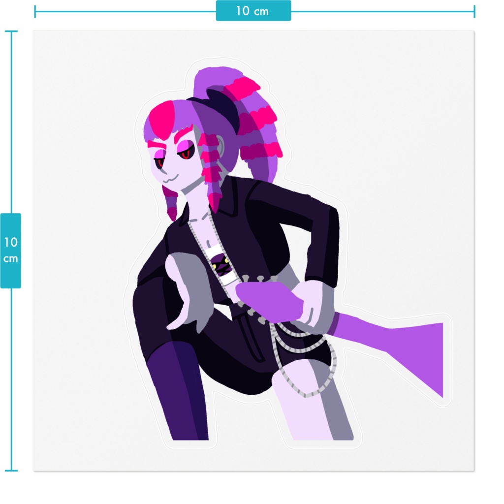 メタ子ステッカー