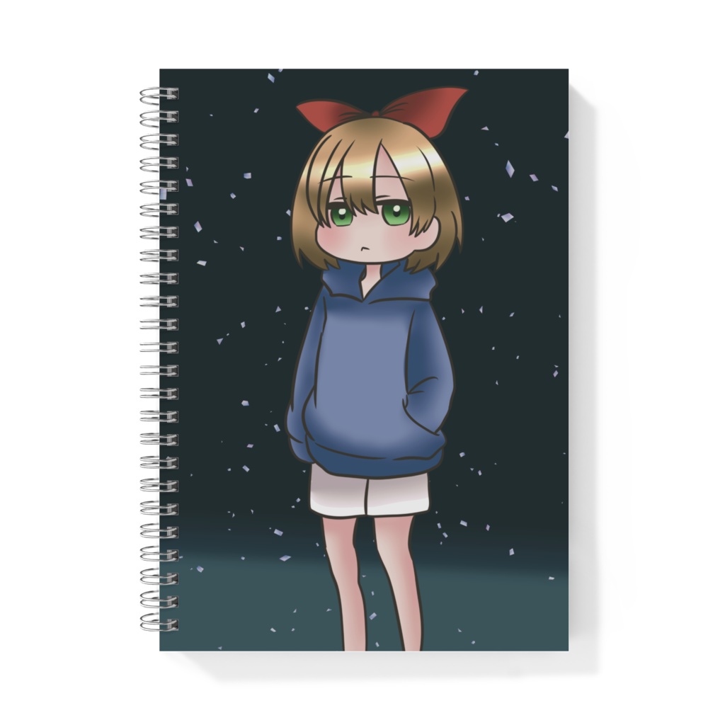 赤いリボンなリングノート